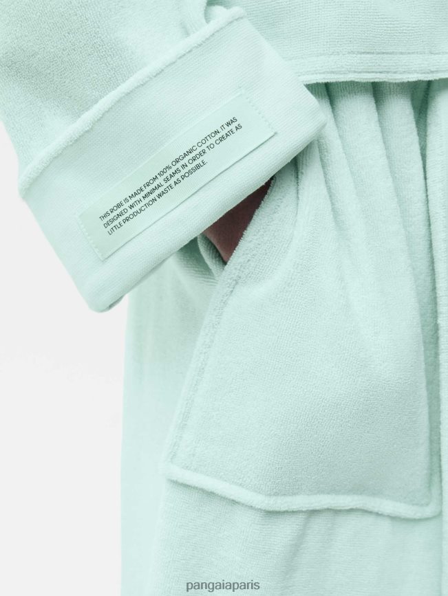 vert lagon Pangaia accessoires unisexe DH84F0660 peignoir de bain