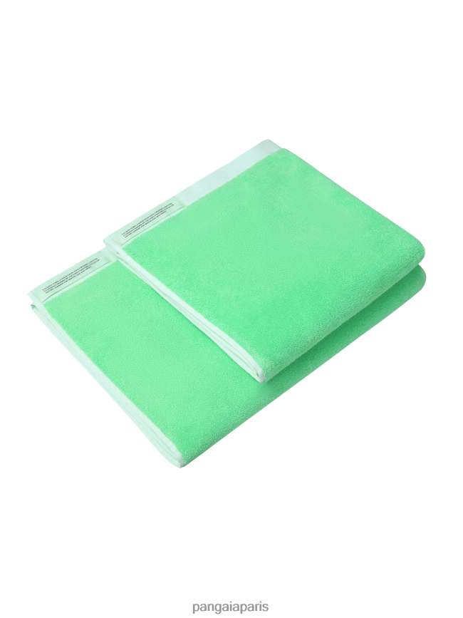 vert lagon Pangaia accessoires unisexe DH84F0662 serviette de bain moyenne