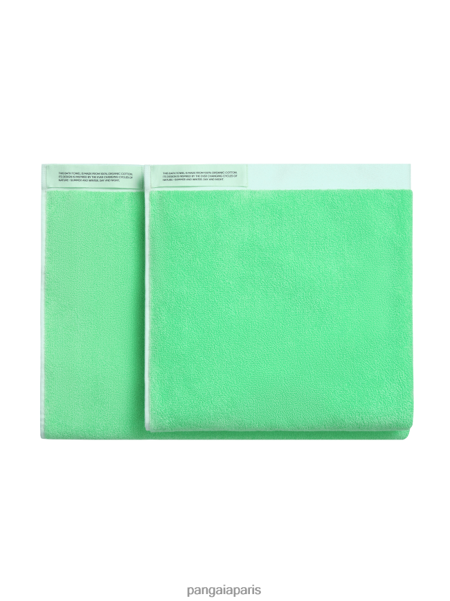 vert lagon Pangaia accessoires unisexe DH84F0662 serviette de bain moyenne
