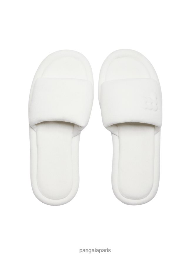 blanc cassé Pangaia chaussure unisexe DH84F0441 pantoufles en jersey