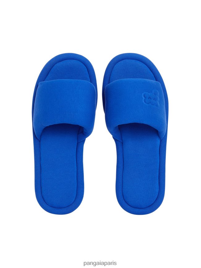 bleu cobalt Pangaia chaussure unisexe DH84F0533 pantoufles en jersey