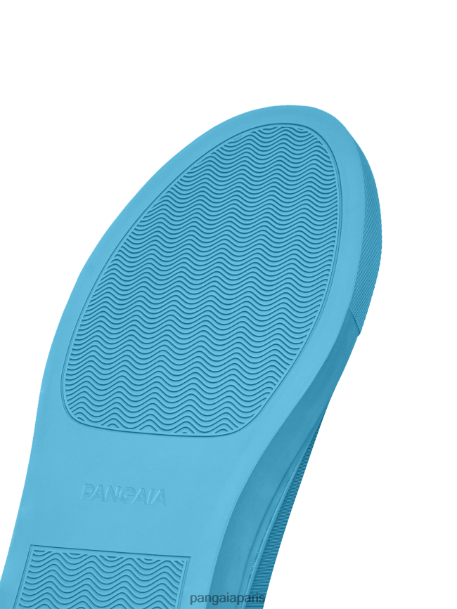 plage bleue Pangaia chaussure unisexe DH84F0721 baskets en nylon recyclé