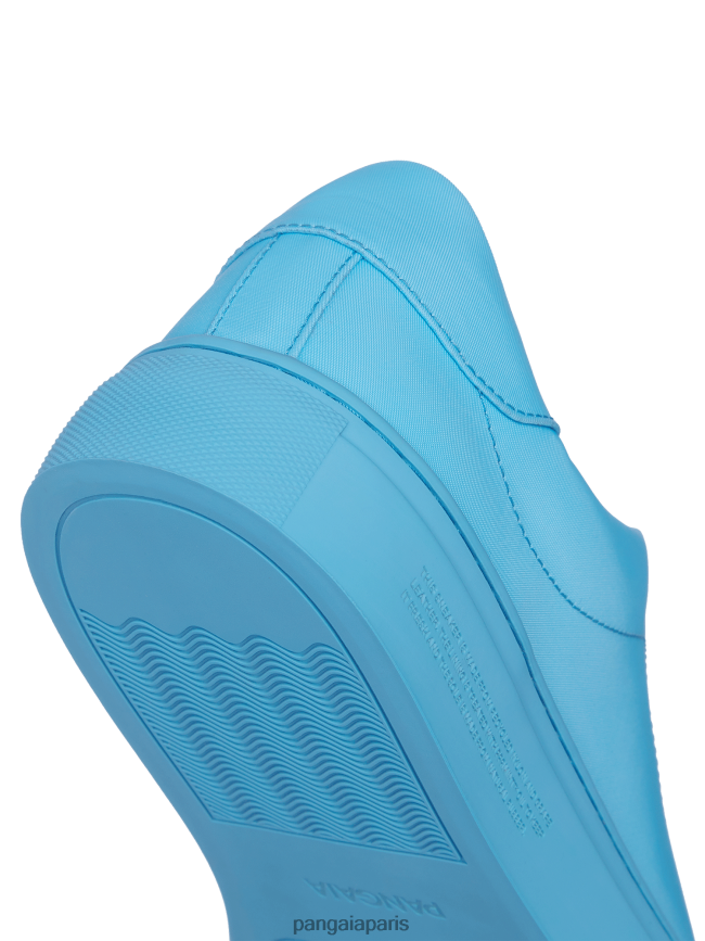 plage bleue Pangaia chaussure unisexe DH84F0721 baskets en nylon recyclé